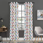 French Bulldog Reading Book Print Curtain