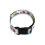 French Bulldog Reading Book Print Dog Collar