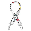 French Bulldog Reading Book Print Dog Seat Belt