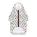 French Bulldog Reading Book Print Dog Zip Up Hoodie