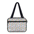 French Bulldog Reading Book Print Double Strap Bible Bag