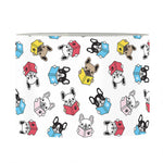 French Bulldog Reading Book Print Drum Lamp Shade