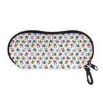 French Bulldog Reading Book Print Glasses Case