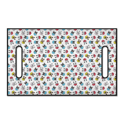 French Bulldog Reading Book Print Golf Cart Seat Cover