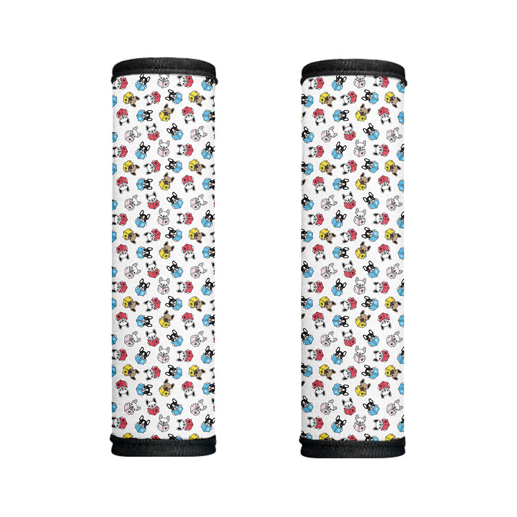 French Bulldog Reading Book Print Handle Covers