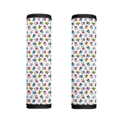 French Bulldog Reading Book Print Handle Covers