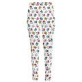 French Bulldog Reading Book Print High-Waisted Pocket Leggings