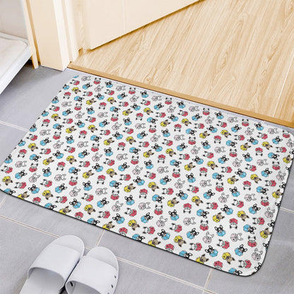 French Bulldog Reading Book Print Indoor Door Mat
