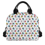 French Bulldog Reading Book Print Insulated Lunch Bag