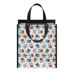 French Bulldog Reading Book Print Insulated Lunch Tote