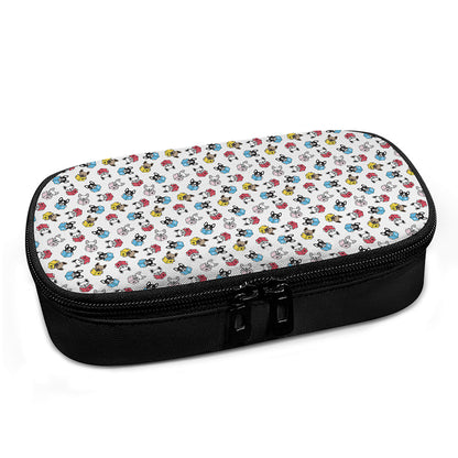 French Bulldog Reading Book Print Insulin Cooler Travel Case