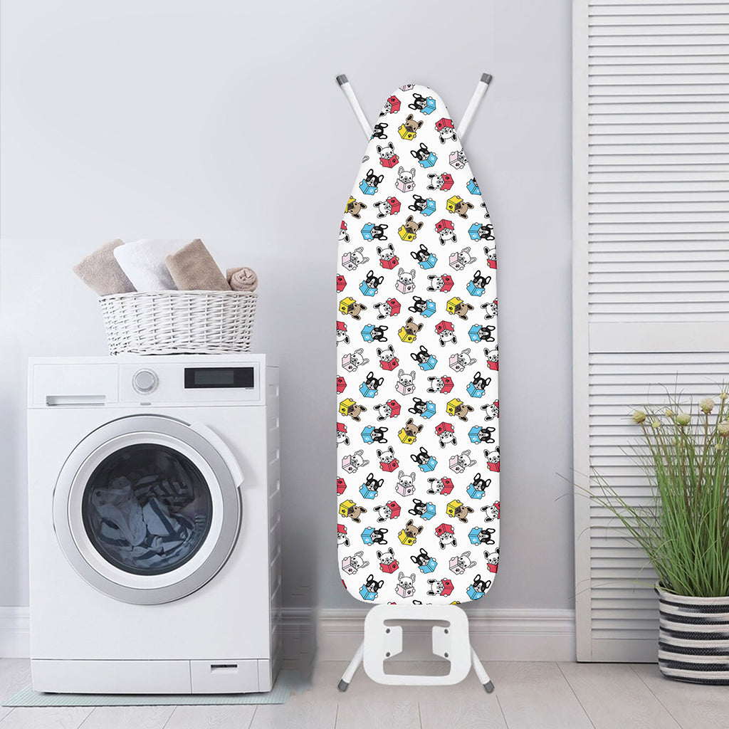 French Bulldog Reading Book Print Ironing Board Cover