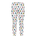French Bulldog Reading Book Print Men's Leggings