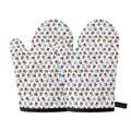 French Bulldog Reading Book Print Oven Mitts