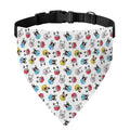 French Bulldog Reading Book Print Over The Collar Dog Bandana