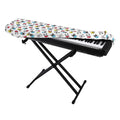 French Bulldog Reading Book Print Piano Keyboard Cover