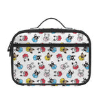 French Bulldog Reading Book Print Portable Lunch Bag