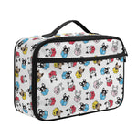 French Bulldog Reading Book Print Portable Lunch Bag