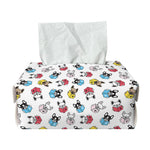 French Bulldog Reading Book Print Rectangle Tissue Box Cover