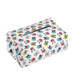 French Bulldog Reading Book Print Rectangle Tissue Box Cover