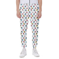 French Bulldog Reading Book Print Joggers