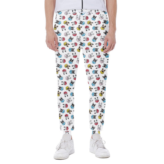 French Bulldog Reading Book Print Scuba Joggers