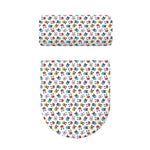 French Bulldog Reading Book Print Toilet Lid And Tank Cover Set