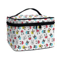 French Bulldog Reading Book Print Travel Makeup Bag