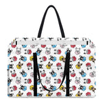 French Bulldog Reading Book Print Utility Tote Bag