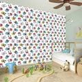 French Bulldog Reading Book Print Wall Sticker