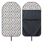 French Bulldog Reading Book Print Waterproof Car Seat Cover