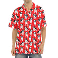 French Bulldog With Glasses Print Aloha Shirt