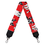 French Bulldog With Glasses Print Bag Strap