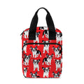 French Bulldog With Glasses Print Bible Tote Bag