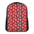 French Bulldog With Glasses Print Casual Backpack