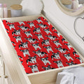 French Bulldog With Glasses Print Changing Pad Cover