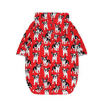 French Bulldog With Glasses Print Dog Zip Up Hoodie