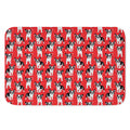 French Bulldog With Glasses Print Indoor Door Mat