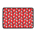 French Bulldog With Glasses Print Kitchen Mat