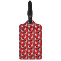 French Bulldog With Glasses Print Luggage Tag
