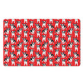 French Bulldog With Glasses Print Polyester Doormat