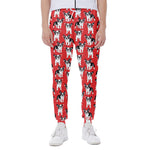 French Bulldog With Glasses Print Scuba Joggers