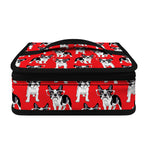 French Bulldog With Glasses Print Small Lunch Bag