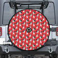 French Bulldog With Glasses Print Tire Cover With Camera Hole