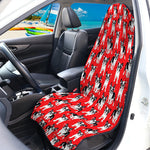 French Bulldog With Glasses Print Waterproof Car Seat Cover