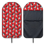 French Bulldog With Glasses Print Waterproof Car Seat Cover