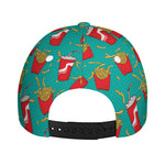 French Fries And Cola Pattern Print Baseball Cap