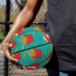 French Fries And Cola Pattern Print Basketball