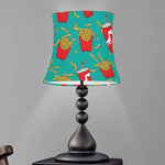 French Fries And Cola Pattern Print Bell Lamp Shade