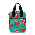 French Fries And Cola Pattern Print Bible Tote Bag